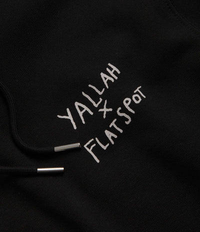 Flatspot x Yallah Hoodie - Black