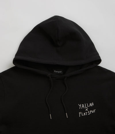 Flatspot x Yallah Hoodie - Black