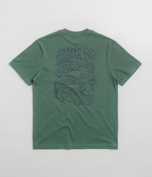 Flatspot x Yallah T-Shirt - Green Bay