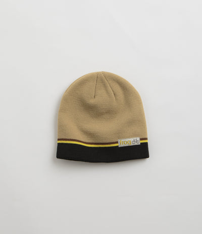 Frog Bicycle Beanie - Beige