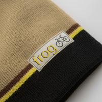 Frog Bicycle Beanie - Beige thumbnail