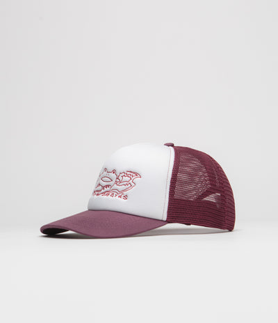 Frog Big Shoes Trucker Cap - Maroon