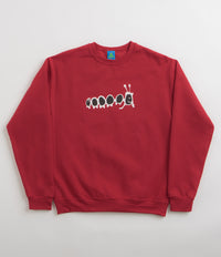 Frog Caterpillar Crewneck Sweatshirt - Red