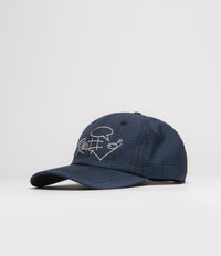 Frog Plaid G Cap - Navy