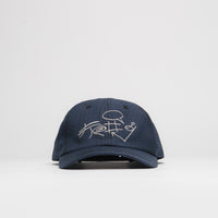 Frog Plaid G Cap - Navy thumbnail