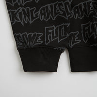 Fucking Awesome AOP Stamp Zipped Hoodie - Black thumbnail