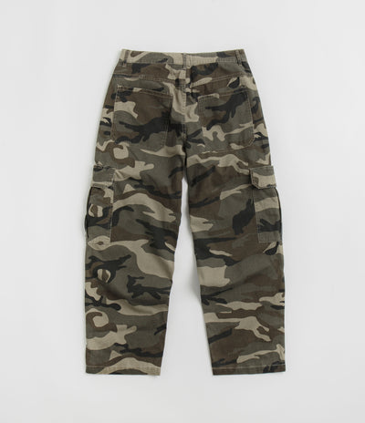 Fucking Awesome Contacts Washed Baggy Cargo Pants - Camo