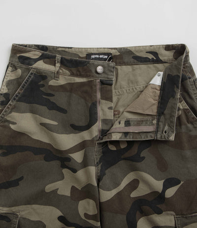 Fucking Awesome Contacts Washed Baggy Cargo Pants - Camo