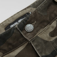 Fucking Awesome Contacts Washed Baggy Cargo Pants - Camo thumbnail