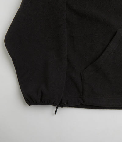 Fucking Awesome Cut Off 1/4 Zip Polar Fleece - Black