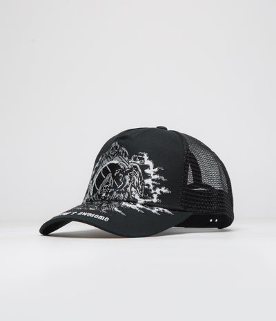 Fucking Awesome Demon Trucker Cap - Black