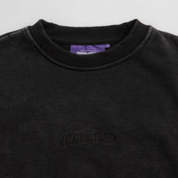 Fucking Awesome Little Stamp Snow Wash Crewneck Sweatshirt - Black thumbnail