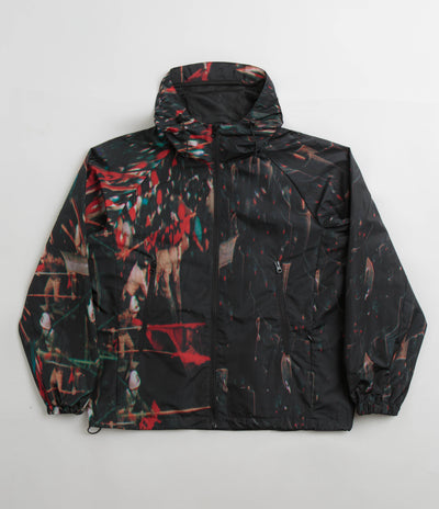 Red Riot Cropped Windbreaker