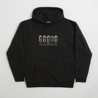 Fucking Awesome Spike Repeat Embroidered Hoodie - Black thumbnail