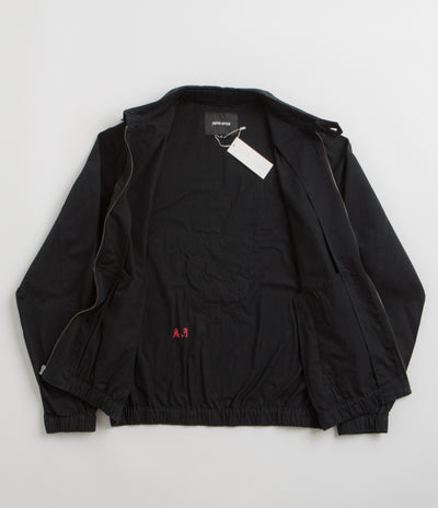 Fucking Awesome Washed Harrington Jacket - Black