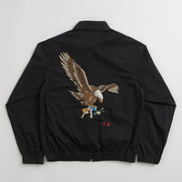 Fucking Awesome Washed Harrington Jacket - Black thumbnail