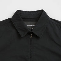 Fucking Awesome Washed Harrington Jacket - Black thumbnail