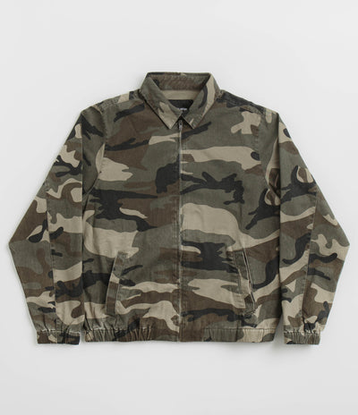 Fucking Awesome Washed Harrington Jacket - Camo