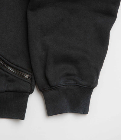 Fucking Awesome Zippers Hoodie - Washed Black