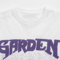 Garden Not A Race T-Shirt - White / Purple thumbnail