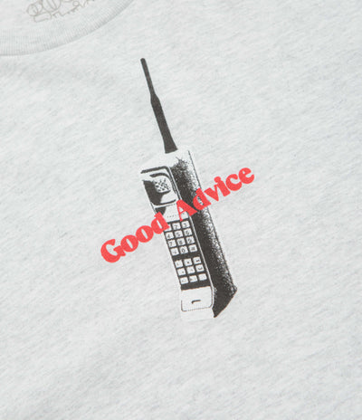 Good Advice Chat Line T-Shirt - Ash