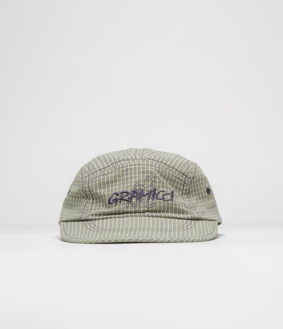 Gramicci Checkered Long Bill Cap - Sierra Check Mint