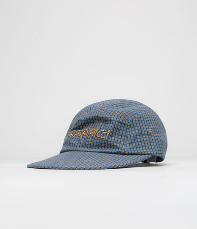 Gramicci Checkered Long Bill Cap - Sierra Check Navy