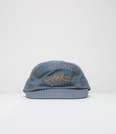 Gramicci Checkered Long Bill Cap - Sierra Check Navy