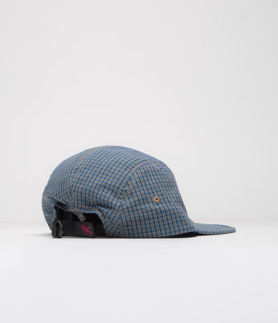 Gramicci Checkered Long Bill Cap - Sierra Check Navy