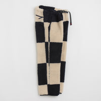 Gramicci Checkered Sherpa Pants - Natural / Navy Check thumbnail