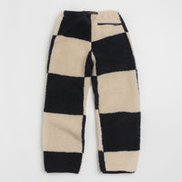 Gramicci Checkered Sherpa Pants - Natural / Navy Check thumbnail