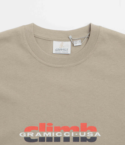 Gramicci Climb T-Shirt - Khaki