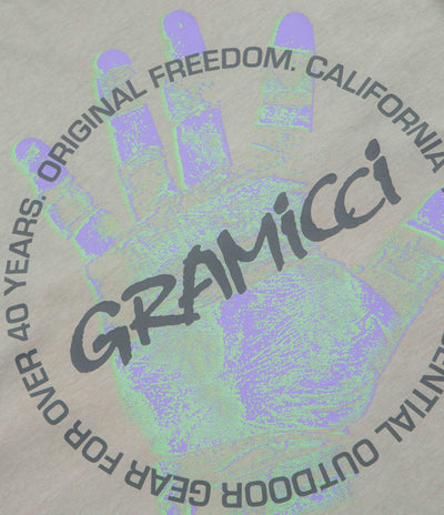 Gramicci Climbers Hand T-Shirt - Pigment Slate