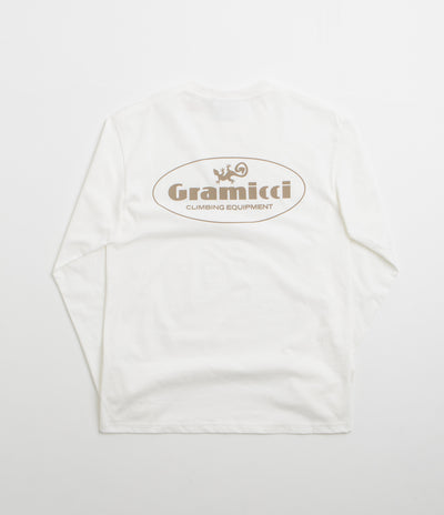 Gramicci Climbing Equipment Long Sleeve T-Shirt - White