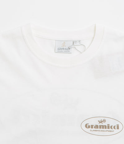 Gramicci Climbing Equipment Long Sleeve T-Shirt - White