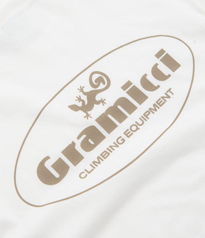 Gramicci Climbing Equipment Long Sleeve T-Shirt - White