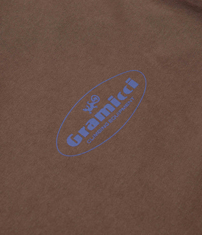 Gramicci Climbing Equipment T-Shirt - Brown Pigment