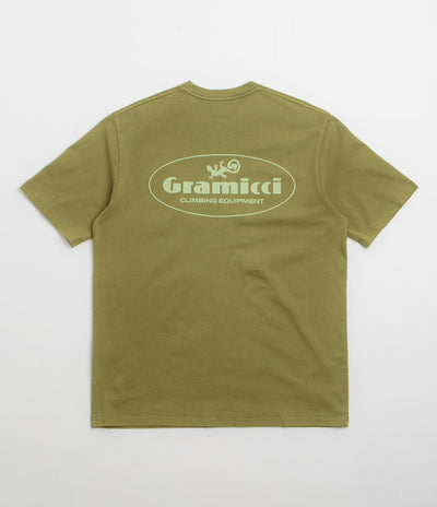 Gramicci Climbing Equipment T-Shirt - Pistachio Pigment