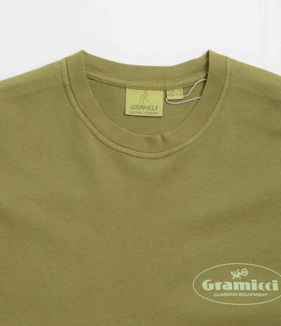 Gramicci Climbing Equipment T-Shirt - Pistachio Pigment