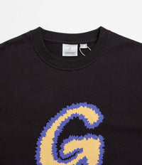 Gramicci Fuzzy G-Logo T-Shirt - Vintage Black | Flatspot