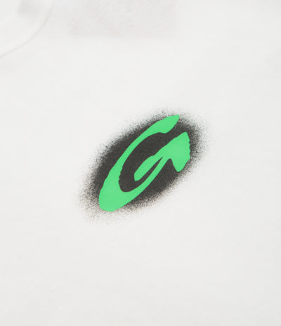 Gramicci G-Blur T-Shirt - White / Green