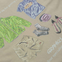 Gramicci Geared Up T-Shirt - Khaki thumbnail