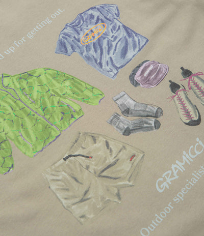 Gramicci Geared Up T-Shirt - Khaki