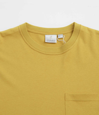 Gramicci Long Sleeve Pocket T-Shirt - Deep Yellow