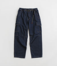 Gramicci Loose Denim Cargo Pants - Dark Indigo