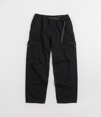 Gramicci Loose Denim Cargo Pants - True Black