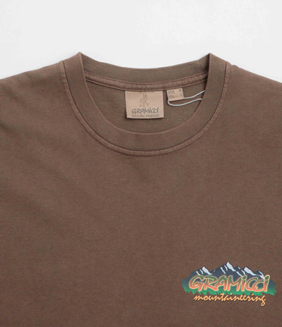 Gramicci Mountaineering T-Shirt - Brown Pigment