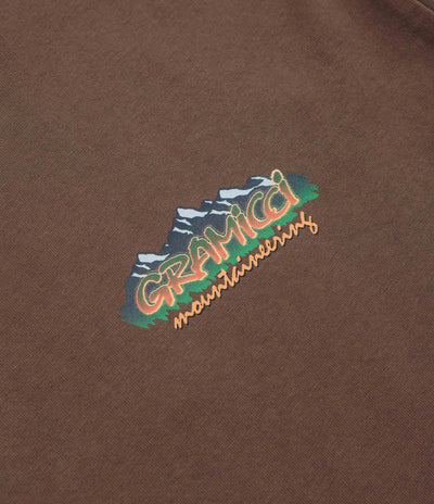 Gramicci Mountaineering T-Shirt - Brown Pigment