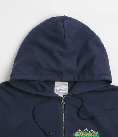 Gramicci Mountaineering Zip Hoodie - Navy