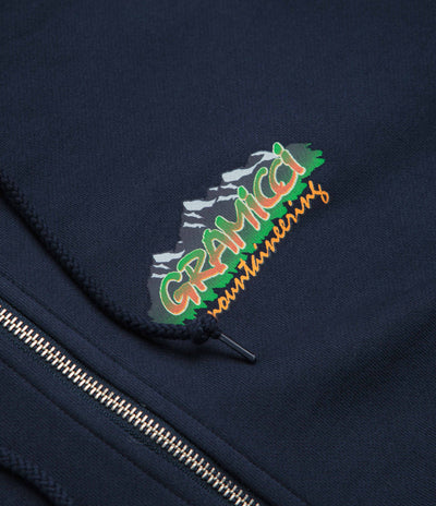 Gramicci Mountaineering Zip Hoodie - Navy